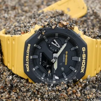 Casio G-shock Analog-digital 'yellow'