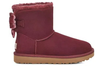 Ugg (wmns)  Mini Bailey Bow Boots 'wild Grape' In Purple