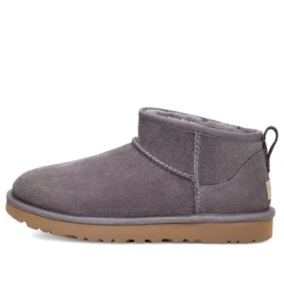Ugg Ankle-height Boots With Suede And Twinface Composition