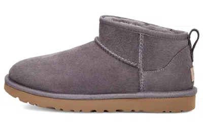 Ugg Ankle-height Boots With Suede And Twinface Composition