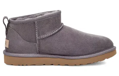 Ugg Ankle-height Boots With Suede And Twinface Composition