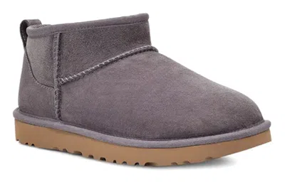 Ugg Ankle-height Boots With Suede And Twinface Composition