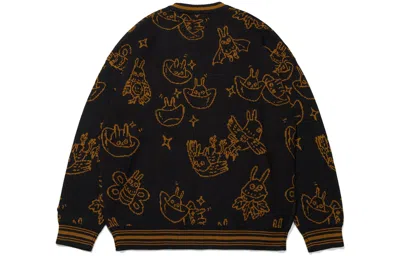 Li-ning Rijindoujin All-over Print Sweater 'black Brown'