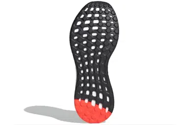 Adidas Originals Adidas Senseboost Go 'hi-red Coral' In Black