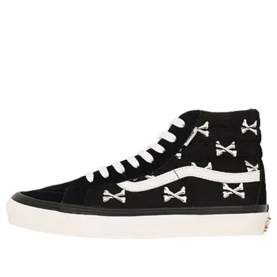 Vans Wtaps X Og Sk8-hi Lx 'bones' In Black