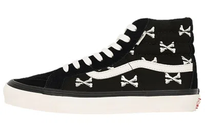 Vans Wtaps X Og Sk8-hi Lx 'bones' In Black