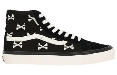 Vans Wtaps X Og Sk8-hi Lx 'bones' In Black