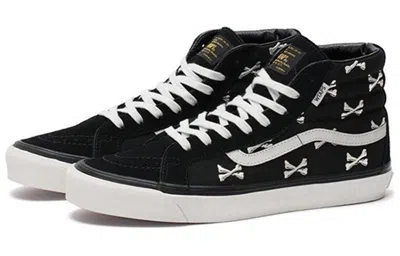 Vans Wtaps X Og Sk8-hi Lx 'bones' In Black