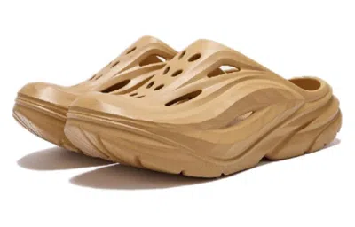Hoka One One Ora Recovery Mule 1147951-whtw Unisex Wheat Slip On Shoes Tf5949 (brown,12)