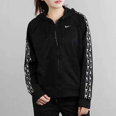 Nike Women's Windrunner Loose Uv Woven Full-zip Jacket (plus Size) In Black