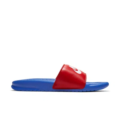 Nike (wmns)  Benassi Jdi Slides 'game Royal University Red' In Multi