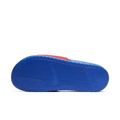 Nike (wmns)  Benassi Jdi Slides 'game Royal University Red' In Multi