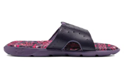 Under Armour (wmns)  Ignite Pro Graphic Footbed Slides 'tux Purple Marble'