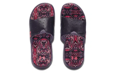 Under Armour (wmns)  Ignite Pro Graphic Footbed Slides 'tux Purple Marble'