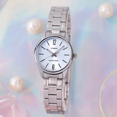 Casio Quartz Waterproof Stainless Steel Strap Silver Analog