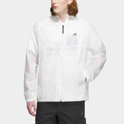 Adidas Originals Adidas Hooded Windbreaker Jacket 'white' | ModeSens