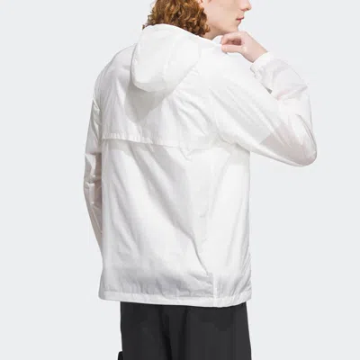 Adidas Originals Adidas Hooded Windbreaker Jacket 'white' | ModeSens