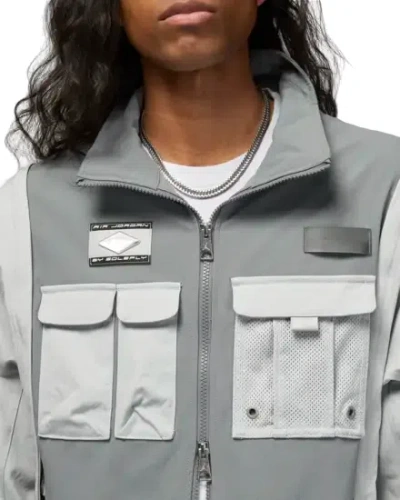 Air Jordan X Solefly 'light Smoke Grey' In Gray