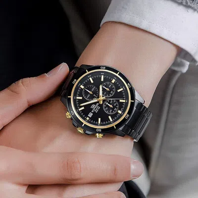 Casio Men's  Edifice Ip Watch Business Mens Black Analog