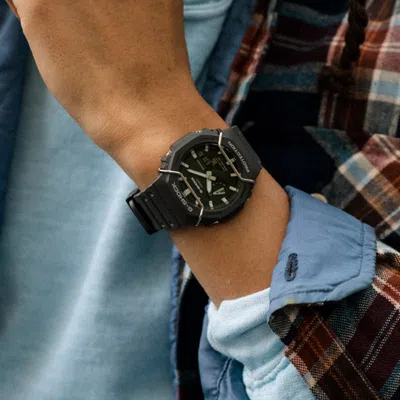 Casio G-shock Analog-digital 'grey' In Neutral