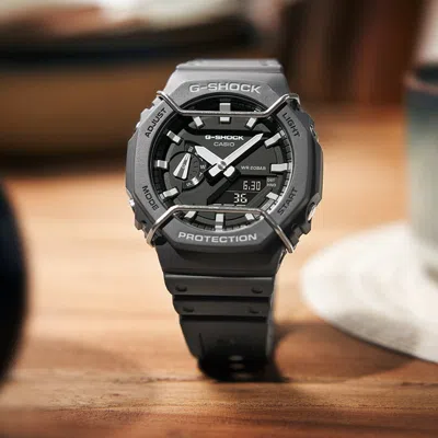 Casio G-shock Analog-digital 'grey' In Neutral