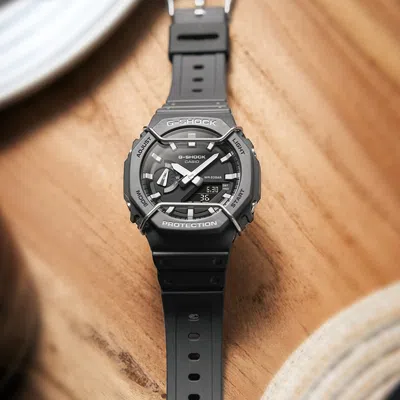 Casio G-shock Analog-digital 'grey' In Neutral