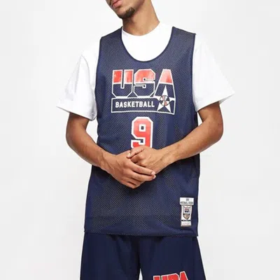 Mitchell & Ness Nba Authentic Au 92 In Blue