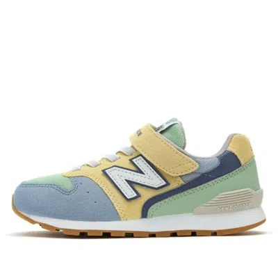 New Balance 996v3 K 'light Green Light Yellow Light Blue' In Animal Print
