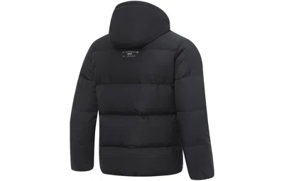 Li-ning Logo Waterproof Down Jacket 'black'
