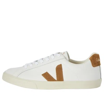 Veja (wmns)  Esplar Leather 'white Camel' In White