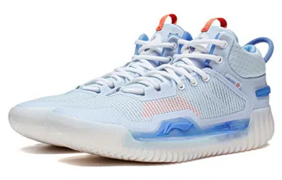 Li-ning Badfive 3 Low 'sky Blue' In White