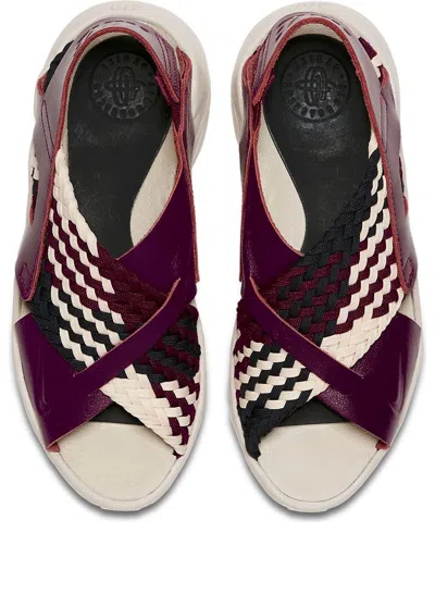 Nike (wmns)  Air Huarache Ultra Sandals 'bordeaux' In Burgundy