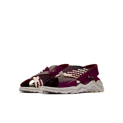 Nike (wmns)  Air Huarache Ultra Sandals 'bordeaux' In Burgundy