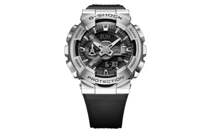 Casio G-shock Analog-digital 'black Silver'