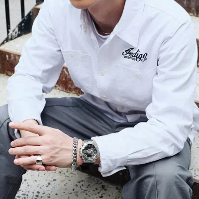 Casio G-shock Analog-digital 'black Silver'