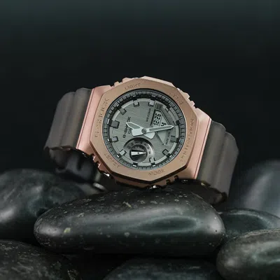 Casio G-shock Analog-digital 'brown' In Multi