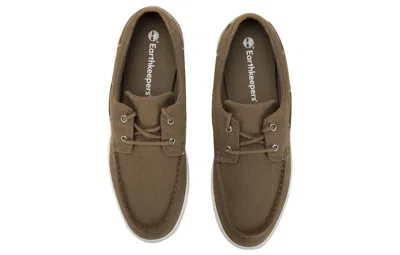 Timberland Union Wharf 2.0 Ek+ 2 Eye Boat Shoes 'beige' In Brown