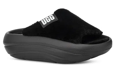 Ugg (wmns)  Foamo Plush Slide 'black'