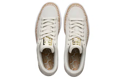 Puma (wmns)  Suede Sneakerdrille Leisure Shoes Grey In Neutral