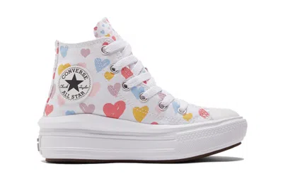 Converse (ps)  Chuck Taylor All Star Move High 'always On Hearts' In Multi