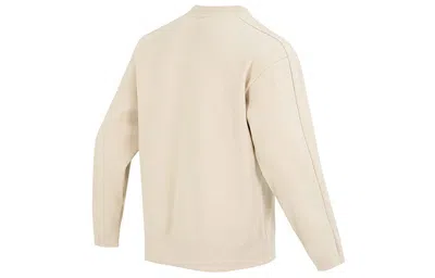 Puma T7 Mock Neck Crew Dk 'beige' In Neutral