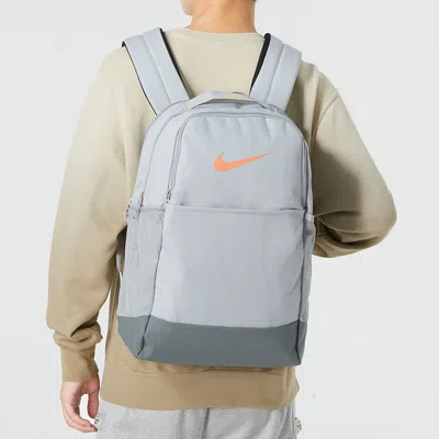 Nike Brasilia 9.5 24l Backpack 'grey' In White