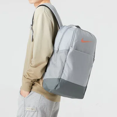 Nike Brasilia 9.5 24l Backpack 'grey' In White