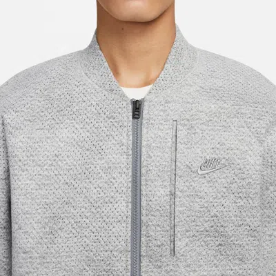Nike Therma-fit Tech Pack Forward Bomber Jacket 'grey' In Gray