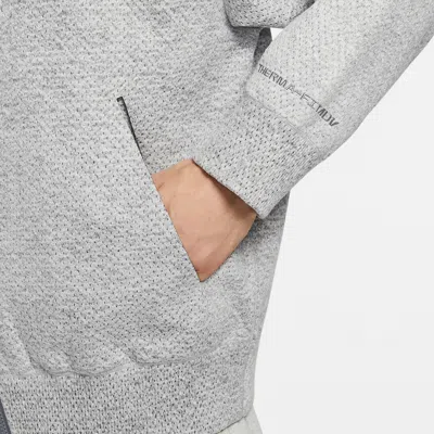 Nike Therma-fit Tech Pack Forward Bomber Jacket 'grey' In Gray