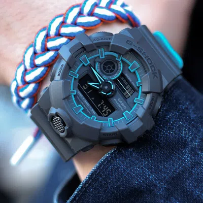 Casio G-shock Analog-digital 'black' In Blue