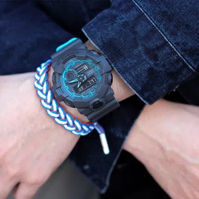 Casio G-shock Analog-digital 'black' In Blue