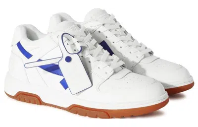 Off-white Leather Out Of Office Mid-top Sneakers