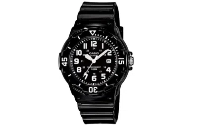 Casio Waterproof Sports Black Analog