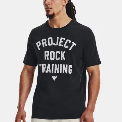 Under Armour Project Rock Training T-shirt 'black'